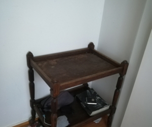 Antique serving trolley