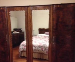 Antique wooden cupboard