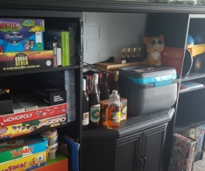 Games/tv cabinet