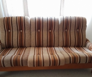 Couch and 2 chairs Retro