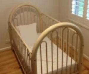 Old cot & mattress