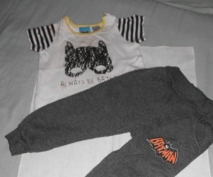 batman pants/top