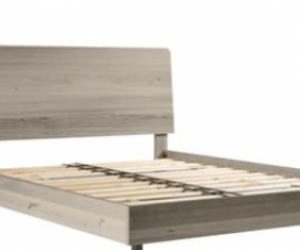 Wooden queen size bed frame