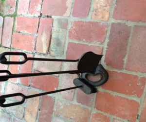 Fireplace hearth set