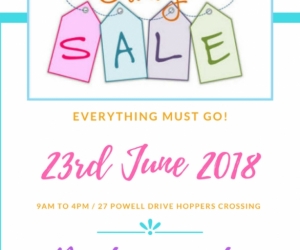 GARAGE SALE THIS WEEKEND
