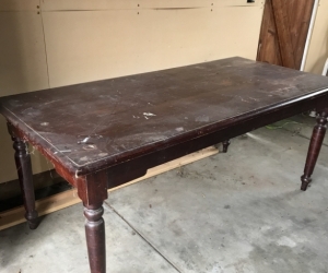 Dining table- Great renovation project!