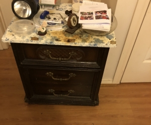 3 drawer Bed side tables