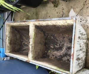 Cement tubs 2x2