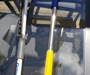 Mop and sponge cleaners