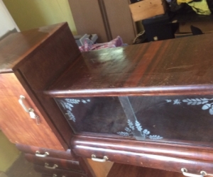 Antique display cabinet