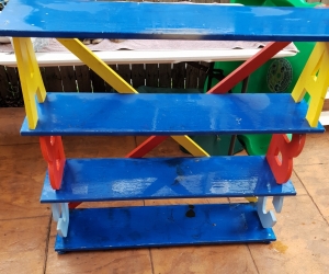 Kids storage unit/ book shelf