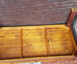 Large 10 seater dining table