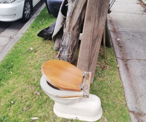 Old toilet