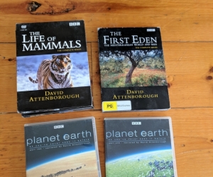 David Attenborough DVDs