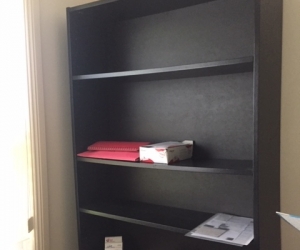 3 Black BookCases