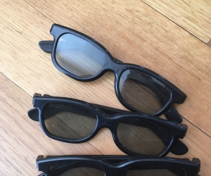 3D glasses for cinema