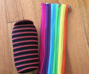 2 zip pencil cases