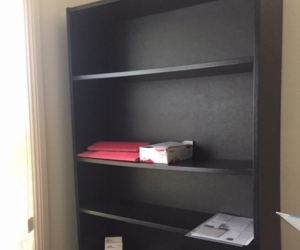 2 Black BookCases