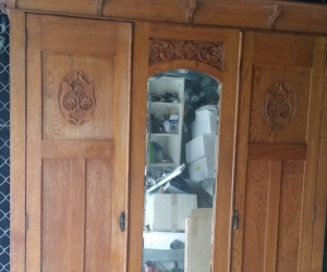 Vintage wardrobe