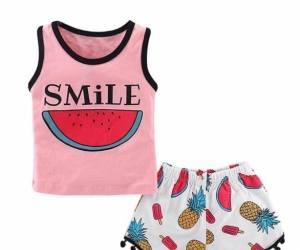 Smile melon outfit set