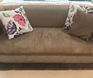 Sofa with cushions