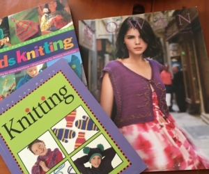 3 knitting books