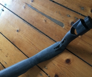 Detachable rear mud guard for bicycle