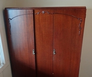 Queen Anne Wardrobe 1220mm wide, 520mm deep 2020mm High