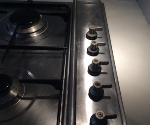 90cm SMEG natural gas cooktop