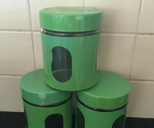 3 maxwells and Williams canisters
