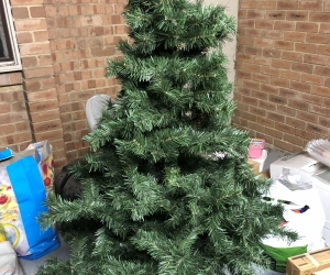 Xmas Tree, Lights & Xmas Ornaments