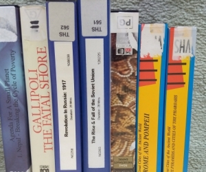 Educational historical programs VHSs