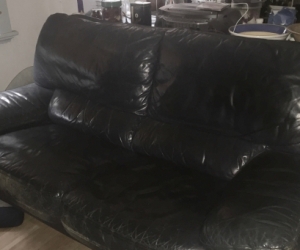 Leather lounges