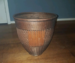 3 cane baskets
