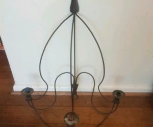Ishka Candelabra and Decor box with handle and open latch