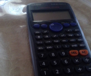 working calculator without lid