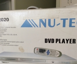 DVD Player. NU-TEC 2020 silver..Taken...Pending Collect