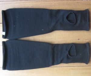 Martial arts - sparring - hand and shin protectors.