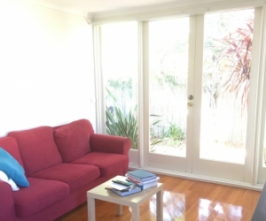 Free red couch