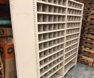 Office pigeon hole shelving