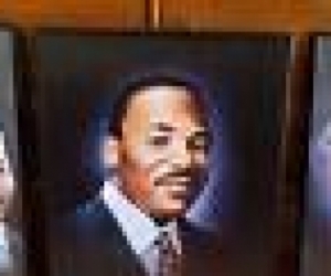 Collectors Item - 3 paintings - MLK, Malcolm X, Mandela