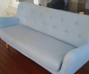 Stylish, modern three-seater
