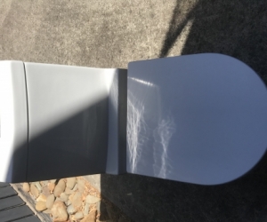 Two toilets in good condition, just been pulled out. Ready for pick up. ASAP