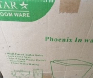 Pheonix In-Wall Toilet - Brand New in Box
