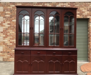 Buffet and Glass Cabinet inc lights