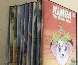 Set of 10 Kimba the White Lion DVDs - pick up Aspendale