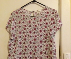 Floral Top Size 12