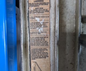 Extendable Ladder 2.9m to approx 4m