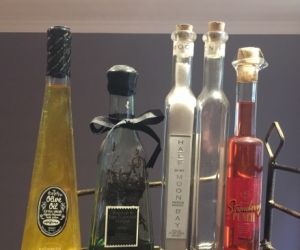 Glass Bottles for Display Only *inside contents have expired