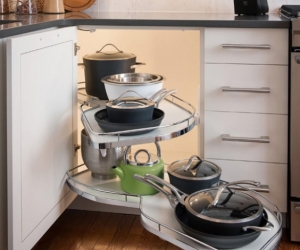 Corner Cupboard pull out shelf
